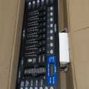 DMX Controller for dj Lights Dmx512 Light Controllers 192 Channel DMX Board with Cables 2m/6.6 ft Dmx-512 Lighting Console for Control Stage Light