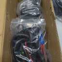 Fog Light Assembly Compatible with Frontier 2022-2024/Titan XD 2020-2023/Titan 2020-2023/Sentra 2020-2023 with Switch Harnesses Left & Right 261558996C 261508996C (Not Halogen) Pair Fog Lamp