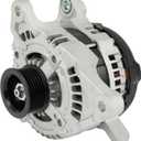 SCITOO Alternator Fits for Jeep for Commander 5.7L 2007-2010, for Jeep for Grand Cherokee 5.7L 6.1L 2007-2010 - 12V 150Amp High-output CW 6-Groove Pulley, Replace OE 11241 421000-0550 AL6475X