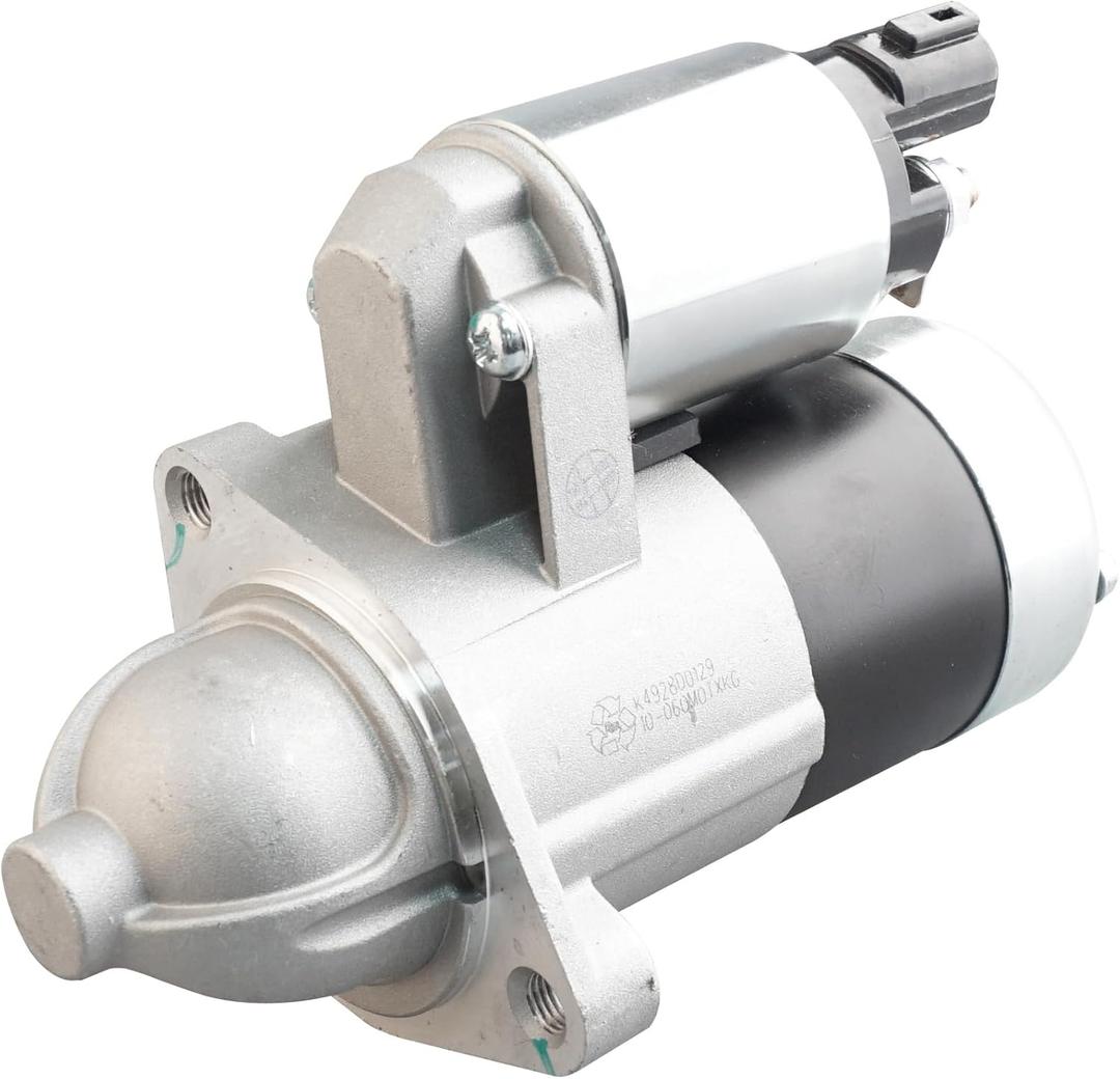 Starter Motor Replacement 19224N 361002E120 1195411 Compatible with Hyundai Elantra 2011-2013 Elantra Coupe Elantra GT 2013-2014 Kia Forte Koup Forte5 2014 Soul 2012-2013 1.8L 2.0L L4