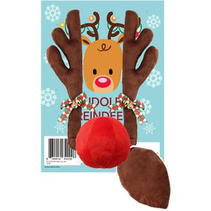Premium Reindeer Antlers for Cars - Car Christmas Decorations Antlers with Nose and Tail Auto Accessories