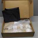 2-in-1 Drive-Thru Tray: Car Food Tray, Wood Car Trays for Eating in Parked Car, Car Desk for Laptop, Car Cup Holder Tray for Road Trip, Taxi, RVs, Truck Drivers