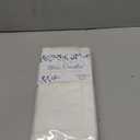 PurpleEssences Set of 6 Hemstitch Cloth Dinner Napkins 100% Cotton - Soft Durable Washable - Ideal for Wedding Fall Thanksgiving - Perfect Everyday Use Table Linen 18x18 - White