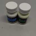 ARTME Glow in The Dark Paint Set of Green and Blue Colors (60ml/2oz each) Acrylic Paint Perfect for Art Painting, DIY Projects, Halloween Decorations