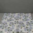 Blue Green Spring Placemats Set of 4 Hydrangea Flower Decor Place Mats 12x18 Inch Vintage Floral Summer Seasonal Decorative Linen Table Mats for Home Kitchen Dining Party Table Decoration