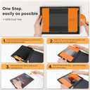 OMOTON PAPERSENSE Paper Screen Protector for iPad Pro 13 Inch M5/M4 (8th/7th Gen,2025/2024), Matte Layer Tempered Glass with Easy Dust-free Installation Tray, Apple Pencil Support, Anti-glare, 2 Pack