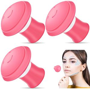 Demissle 3 Pack Face Exerciser, Facial Yoga for Skin Tighten Firm, Jaw Exerciser, Double Chin Breathing Exercise Device Jaw Face Slimmer for Women and Men