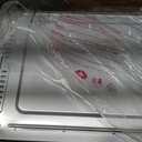 32QT Air Fryer Toaster Oven Combo with Rotisserie, Turbo Convection, Silver, 16.9"D x 18"W x 14.4"H