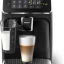 Philips 3200 Series Fully Automatic Espresso Machine, LatteGo Milk Frother, 5 Coffee Varieties, Intuitive Touch Display, 100% Ceramic Grinder, AquaClean Filter, My Coffee Choice, Black (EP3241/54)