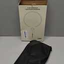 Large Magnifying Glass with Light, Magnifier Handheld Illuminated Lighted Magnifier with 3 LED Lights 1 UV Light Storage Bag Clean Cloth for Seniors Reading Inspection (Black)