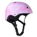 HXWY Adjustable Kids Bike Helmet CPSC Certified for Boys Girls Youth Toddler, Starry Pink Protective Helmets for Multi-Sports Cycling Skateboard Scooter Skating (Small)