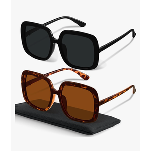 miyya Oversized Polarized Sunglasses Women, Trendy Retro Sun Glasses for Women 2025, Oversized Shades