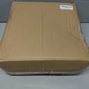 Luxurious Large Ceramic Fruit Bowl - Decorative & Functional - Key Bowl for Entry Table - Footed Bowl - Modern Crme 10.4 Inch