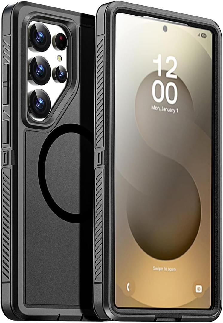 AICase for Samsung Galaxy S25 Ultra Case[Compatible with Magsafe],Magnetic Heavy Duty Drop Protection Full Body Rugged Shockproof/Dust Proof Military Protective Tough Durable for S25 Ultra 6.9" 2025_1