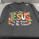 Christmas Jesus is The Reason for The Season Nativity Long Sleeve T-Shirt