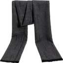 Men's Winter Warm Scarf Premium Cashmere Feel, Luxuriously Soft Long Plaid Pattern (Black/Pattern01)