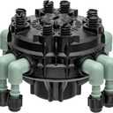 Orbit 67000 8 Port Adj Flow Drip Manifold, Single