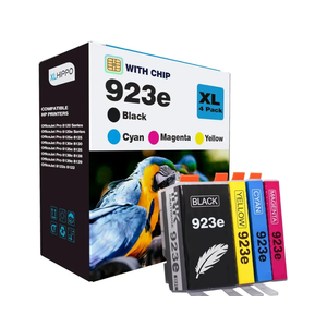 923XL 923e Ink Cartridges for HP Printers 8120e 8130e Series Replacement for HP 923e 923 923XL Ink Cartridges, Compatible for OfficeJet Pro 8125e 8135e 8138e 8139e 8135 8139 8130 e |4 Pack