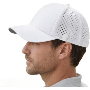 UVCoolix Cooling Sweatband Baseball Cap for Hot Weather,Breathable Sun Protection,Water-Resistant Golf Performance Hat