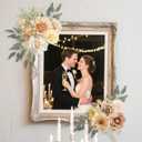 Artificial Flowers Combo Box Set Silk Flowers Fake Rose for DIY Floral Arrangements Wedding Bouquets Centerpieces Baby Shower Party Home DecorationsNude Color