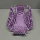 4 Pcs Jelly Purse Jelly Basket Beach Bags Reusable Handbags Plastic Easter Egg Basket for Women Girls kid
