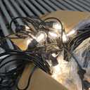 Svater 192 FT Outdoor String Lights 2W S14 LED Commercial Grade Waterproof