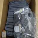 Self Inflating Sleeping Pad with Electric Pump, 4" Ultra-Thick Memory Foam Camping Pad with Pillow, 9.5 R-Value Insulated Camping Mattress, Grey