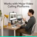 Logitech C920x HD Pro PC Webcam, Full HD 1080p/30fps Video, Clear Audio, HD Light Correction, Works with Microsoft Teams, Google Meet, Zoom, Nintendo Switch 2s new GameChat mode, Mac/Tablet- Black