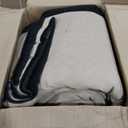 Garland Rug Medallion 12' x 15' Black Non Slip Polypropylene Area Rug- Ideal for Living Rooms & Hallways, Stylish & Durable for High-Traffic Areas