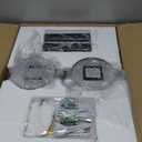 Morauroral Gold Battery Operated Wall Sconces Set of Two, Rechargeable Wall Sconce with Dimmable Remote Control, 20 Inch Wireless Sconce Wall Light for Bedroom, Living Room (Bulbs Included)