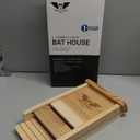 BIGBATBOX - Complete Bat House for Outdoors - Clean Backyard from Mosquitoes - No Interior Paint - One-Chamber Design - Easy to Hang - Bat Houses for Outdoors