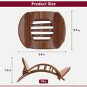 6pcs Flat Claw Clip - Strong Hold Flat Claw Clips for Women Girls, No Slip Hair Claw Clips for Thick Hair Styling Accessories