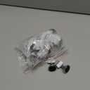 Kathfly 24 Pcs Metal Table Number Holders 1.7 Inch Silver Mini Place Card Holders Bulk Harp-Clip Table Sign Stands Card Holder Display Picture Memo Notes Menu for Weddings Restaurants Birthday Decor