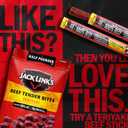 Jack Link's Beef Tender Bites, Teriyaki, Half Pounder Bag - Flavorful Meat Protein Snacks for Lunches, 10g of Protein and 70 Calories per Serving, Made with 100% Beef