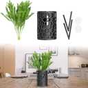 Upgrade Camera Disguise Vase Compatible with Ring Indoor Cam 1st Gen Camera, Includes Adjustable Wedge & Fake Plant