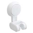 TAILI Shower Head Holder Suction Cup, Handheld Shower Head Bracket, Height Angle Adjustable, Bathroom Showerhead Holder No Drilling Removable Waterproof, White