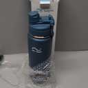 Swigina Insulated Water Bottle with Silicone Boot (36hrs Cold/18hrs Hot) - Leakproof, BPA Free, 24 oz [2-IN-1 LID]