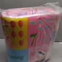 Kids Play Mat - Cartoon Kids Bedroom Rug Play Mat for Learning ABC Alphabet,Numbers,Animal,Colors,Season,Cute Classroom Rug for Children Girls Bedroom Decor,Pink,4.5x6 Feet