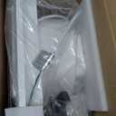 12" Ultra Quiet Bathroom Exhaust Fan with 6500K LED Light, 1.0 Sone 120 CFM, 10x10 Mount, 1500 LM Ceiling Ventilation Fan, Energy Efficient (6500K-White)