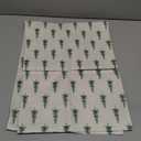 Artoid Mode Beige Xmas Tree Christmas Table Runner, Seasonal Winter Kitchen Dining Table Decoration for Home Party Decor 13x108 Inch