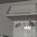 Junction Box, IP67 Waterproof Plastic Enclosure for Electrical Project, Hinged Grey Cover, Includes Mounting Plate and Wall Bracket (Grey Cover, 11.4"7.5"5.5")