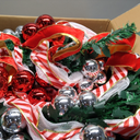 Dolicer 6 FT Pop Up Christmas Tree with Lights, Collapsible Christmas Trees with Abundant DIY Ornaments, Remote Control & 180 Colorful LED Lights, Easy Assemble Pretty Xmas Trees Holiday Party Decor