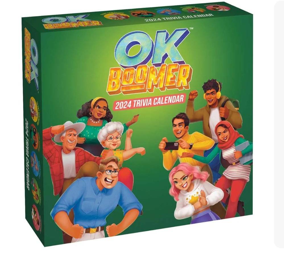 OK, Boomer 2024 Day-to-Day Calendar: 2024 Trivia Calendar
