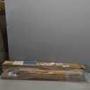 No Tools No Drill Cordless Roman Shades for Indoor Windows 100% Blackout, for Window Size 28" W 64" H White