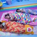 Happy Nappers: Care Bears Sleep Sack Medium - Cheer Bear - 54 x 20, 2-in-1: Plush Character Opens Into Sleeping Bag, Soft Nap & Play Animal, Kids 3+