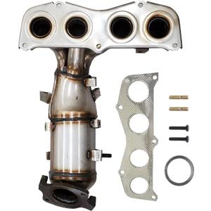 Exhaust Manifold Catalytic Converter Fit for Toyota Camry 2.4L 2002 2003 2004 2005 2006 High Catalytic Performance (EPA Compliant) 25051-0H050, 25051-0H040