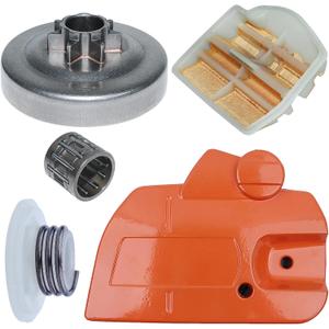 Chainsaw Brake Clutch Cover Kit for Husqvarna 445 450 Chainsaw Parts Replace OEM For 544097902, 578097901, 503931801