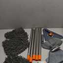 Wall Cleaner Mop with 79 Inches Long Handle, 360 Wall Washer Cleaner Tool for Walls/Ceiling Fans/Dust/Baseboard/Floors Clean, Ceiling Cleaner Tool Duster with Squeegee 6 Replacement Pads