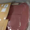 Car Seat Covers, Leather Seat Covers for Cars Full Set, Waterproof and Breathable Suitable for Most SUV/Truck/Sedan/Automotive 2 Pack(Burgundy)