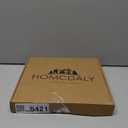 HOMCDALY Welcome Sign for Front Door, Door Wreaths for Front Door Outside, Farmhouse Welcome Wooden Door Hanger, Rustic Wall Door Sign, Seasonal Home Decorations (F-White)